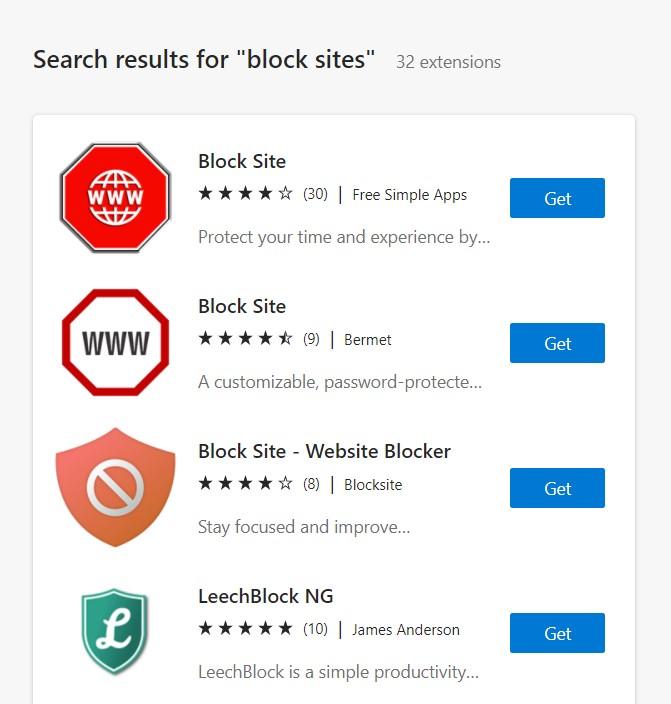 Block Site Edge Extension
