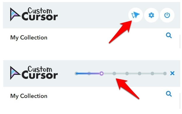 Customize Cursor Size in Google Chrome