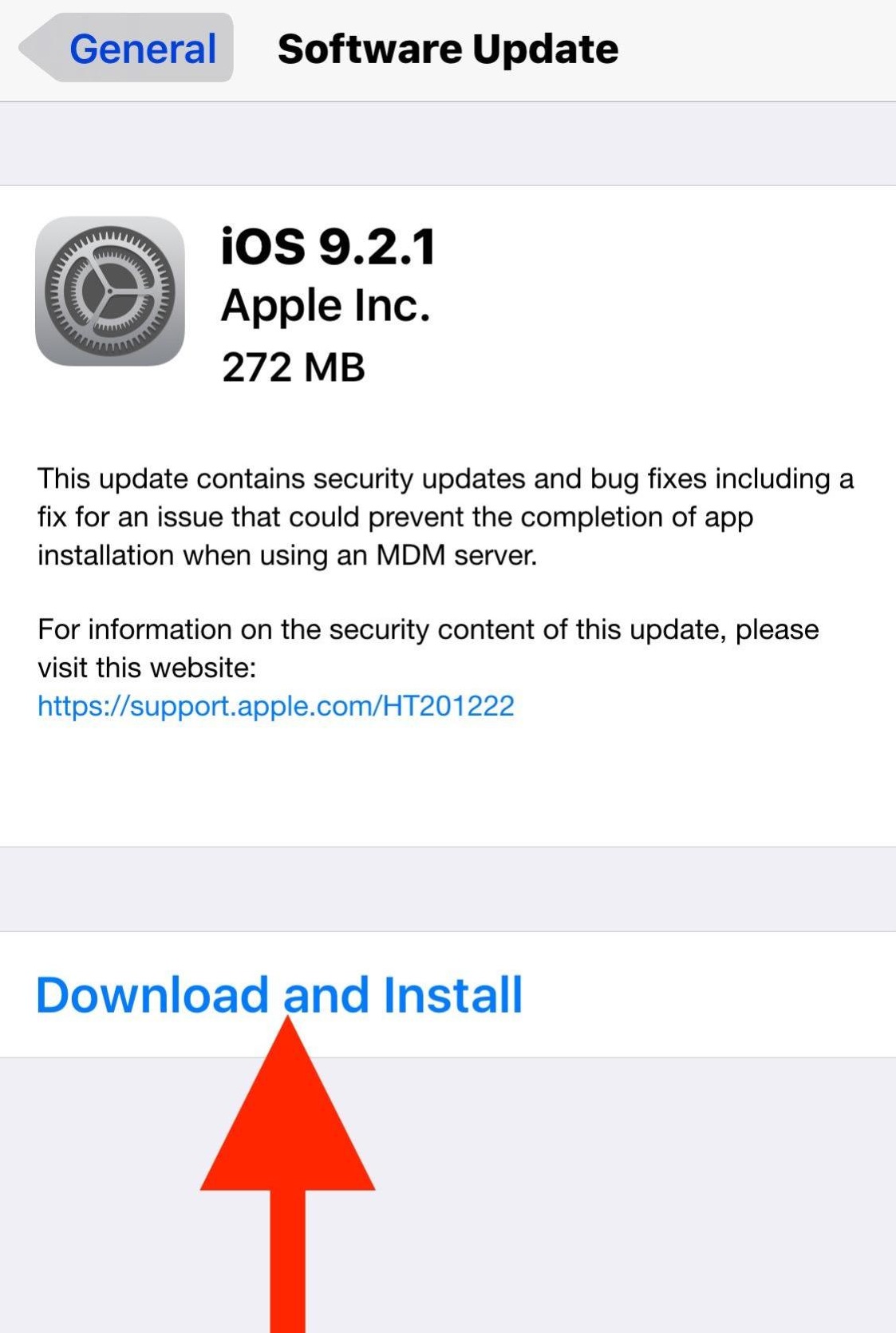 Download and Install iOS updates on iPhone
