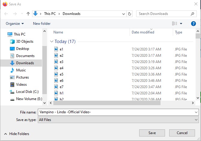 Download and Save Video using Firefox Add-on
