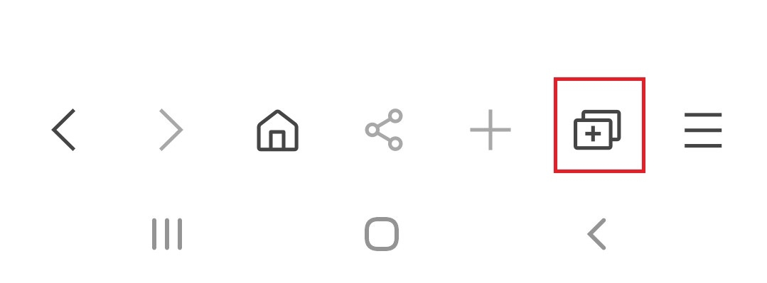 Reopen Recently Closed Tas On Samsung Internet:
