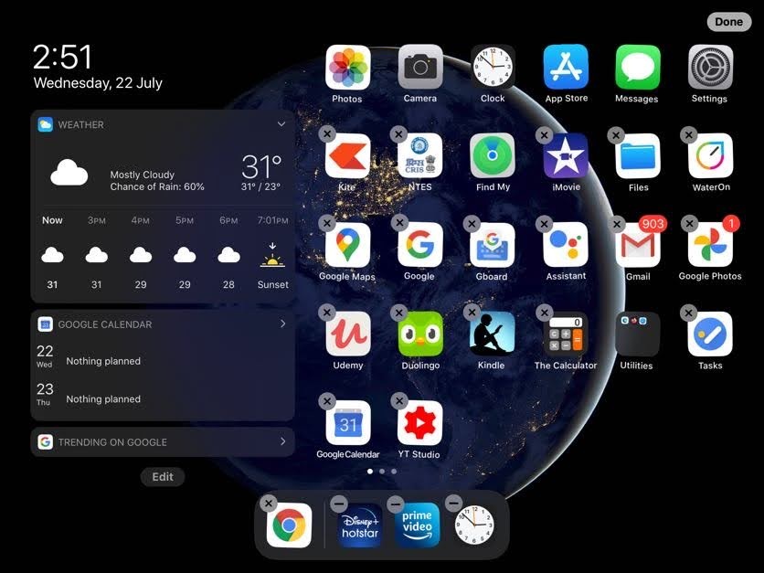 iOS Apps Jiggle