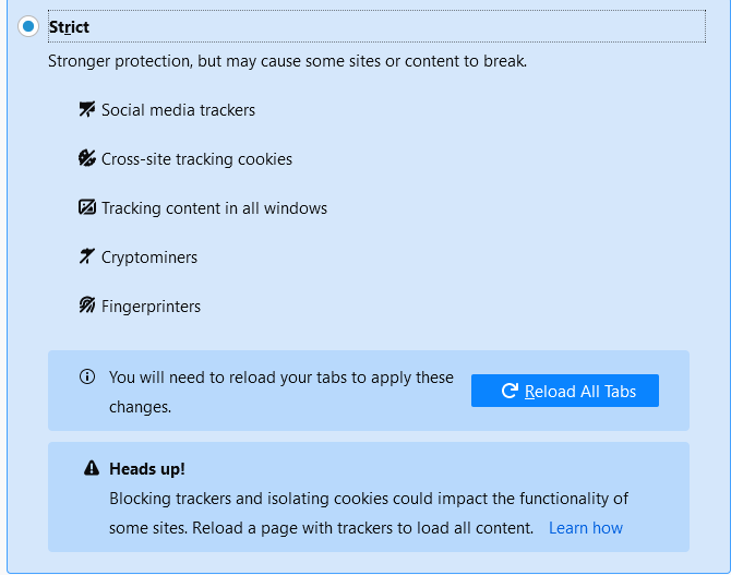 Block Ads In Firefox Computer With Content Blocking Features-1