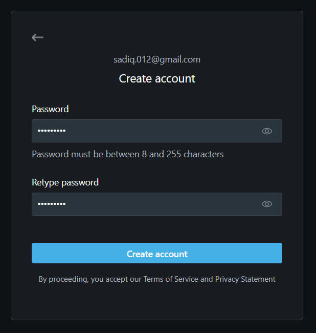 Create Opera Account using Email Address