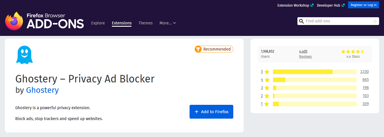 Ghostery – Privacy Ad Blocker