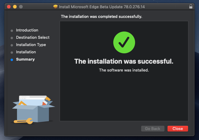 Install Microsoft Edge for macOS