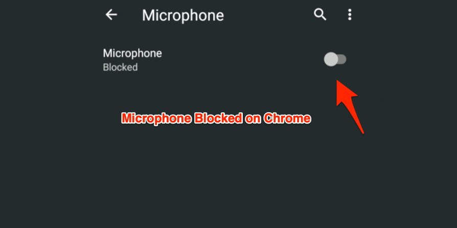Microphone Access Blocked on Chrome
