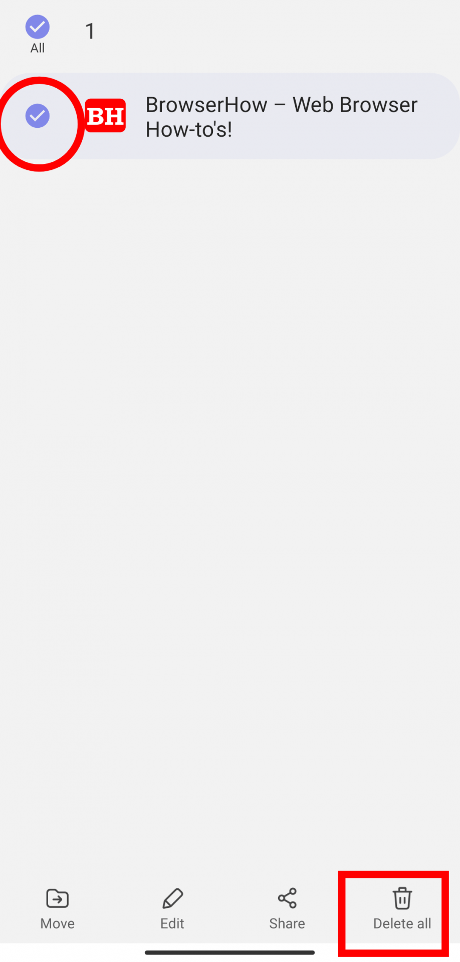 How To Delete Bookmarks On Samsung Internet?