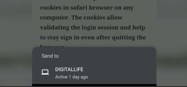 Send to Your Chrome Devices