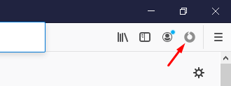 Tab Reloader icon in Firefox