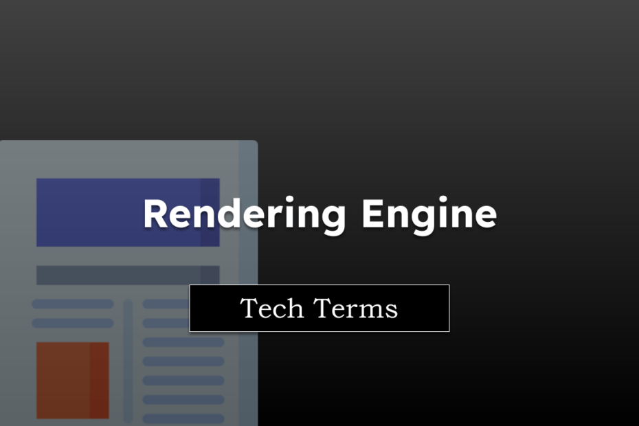 Tech Terms Rendering Engine