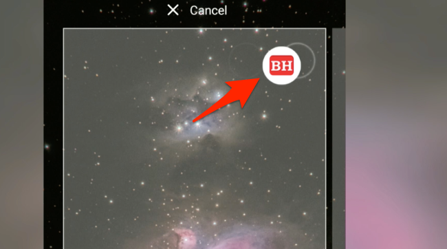 Touch and hold to place manually Chrome shortcut